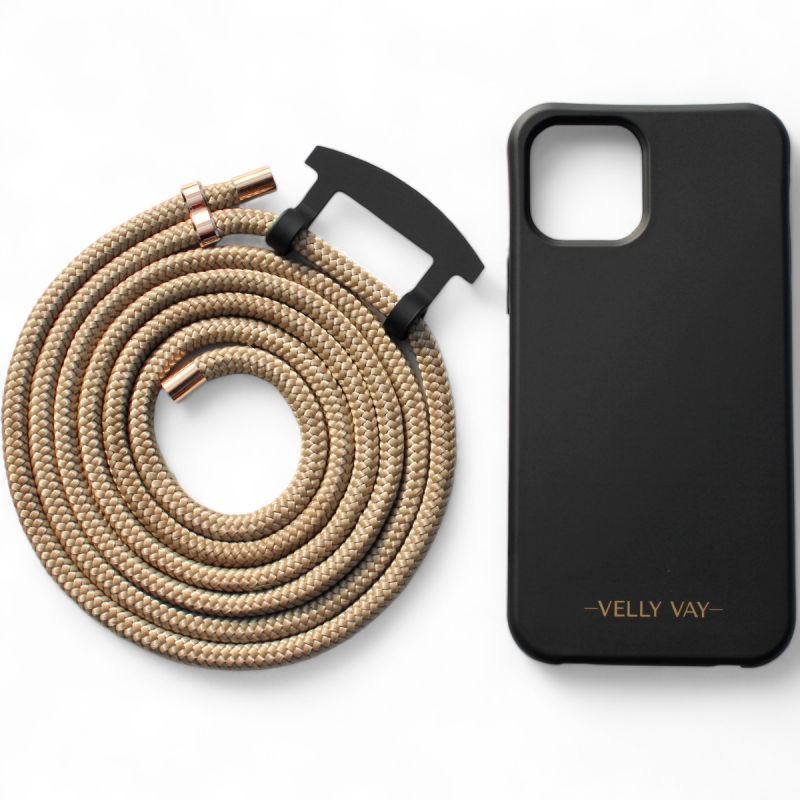 Black Case 2 in 1 - Greygold Handyband