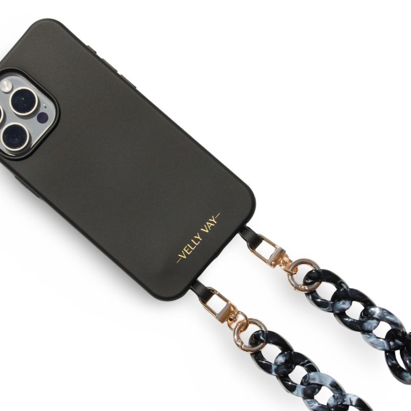 Black Case 2 in 1 - New York Kette