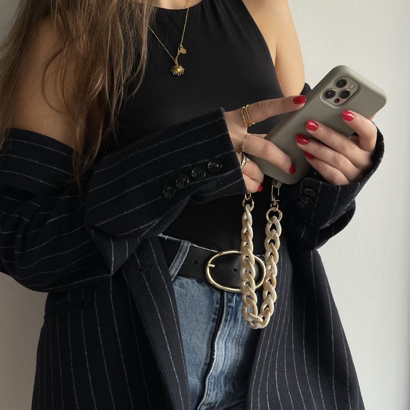 Cold Stone Case 2 in 1 - Dubai Kette-iPhone 16