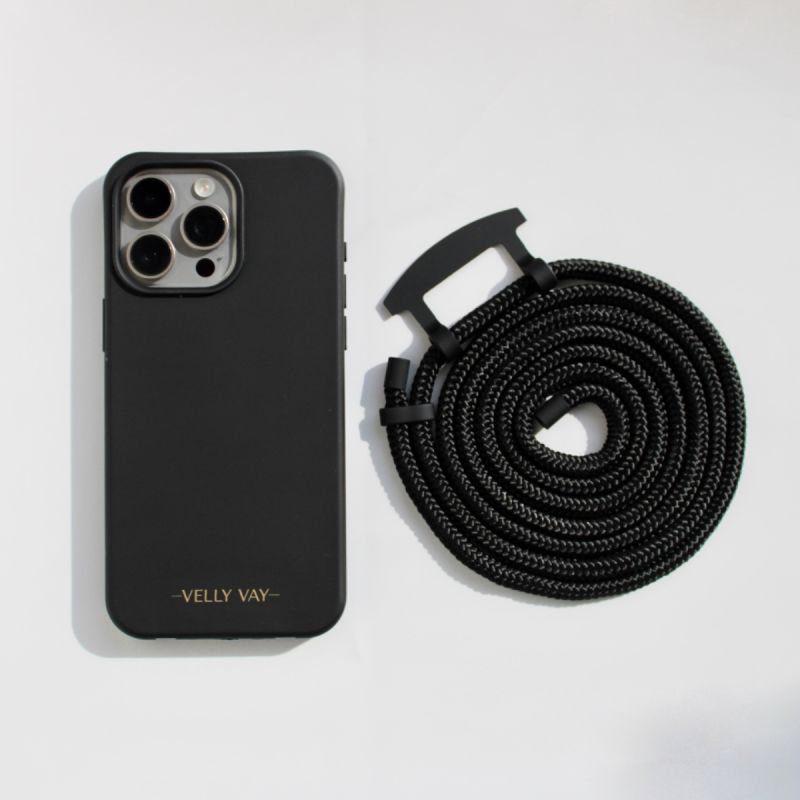 Black Case 2 in 1 - Black Matt Handyband