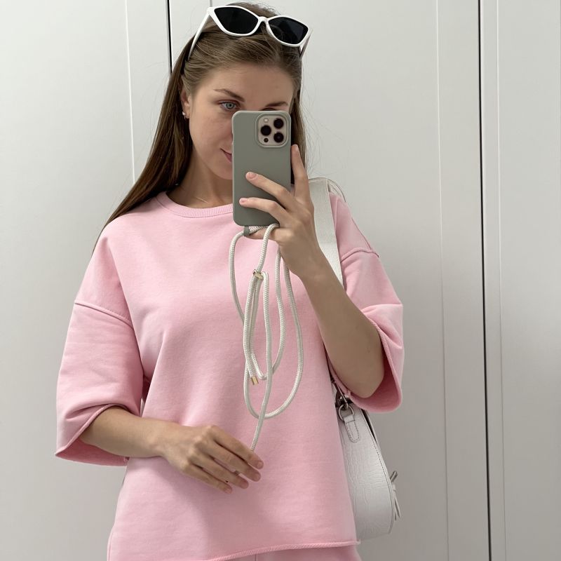 Set Cold Stone - Pearl & Arctic Kette-iPhone 16