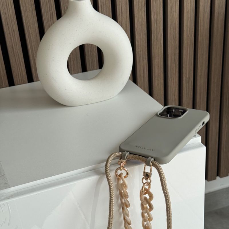 Set Cold Stone - Greygold & Dubai Kette