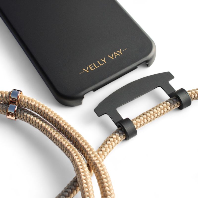 Black Case 2 in 1 - Greygold Handyband