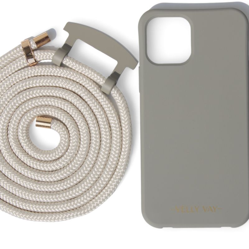 Set Cold Stone - Pearl & Arctic Kette-iPhone 16