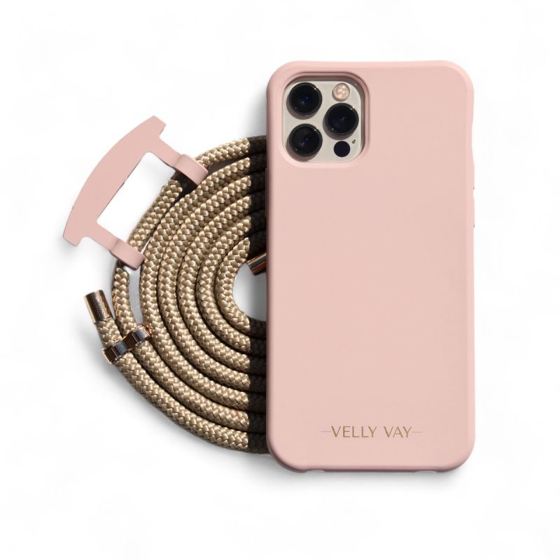 Powder Pink Case 2 in 1 - Greygold Handyband