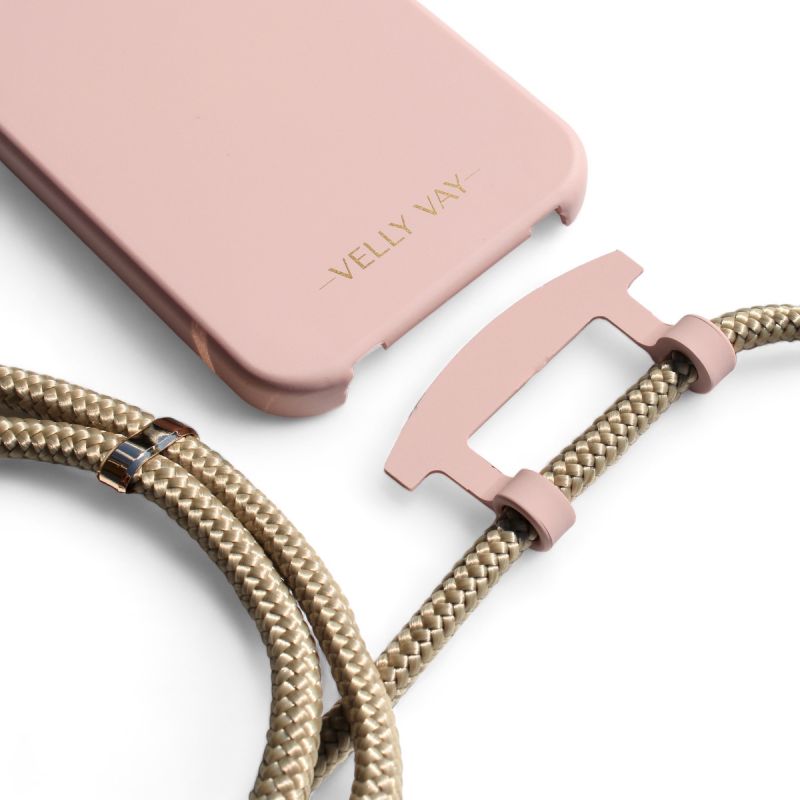 Powder Pink Case 2 in 1 - Greygold Handyband