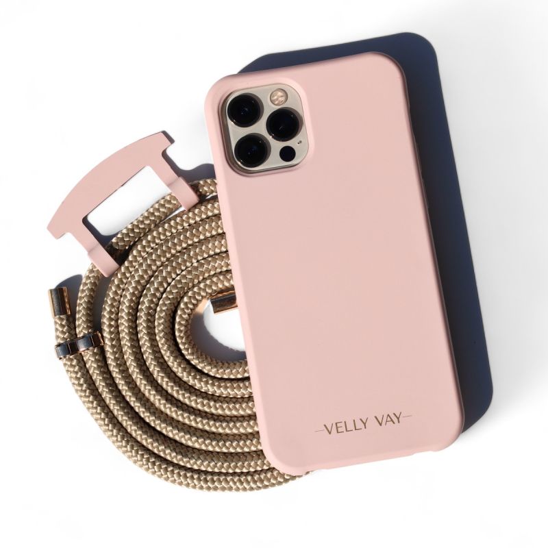 Powder Pink Case 2 in 1 - Greygold Handyband