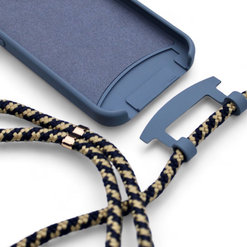 Steel Blue Case 2 in 1 - Crunchy Handyband