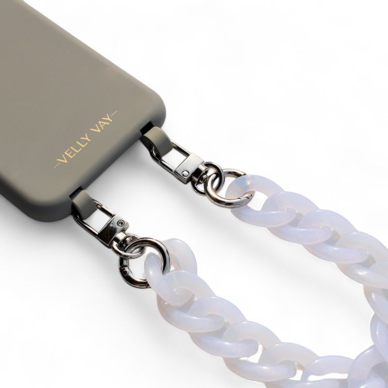 Set Cold Stone - Pearl & Arctic Kette