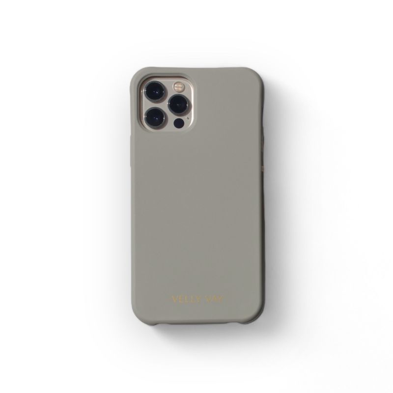 Cold Stone Case 2 in 1 - Mouse Grey Handyband-iPhone 16