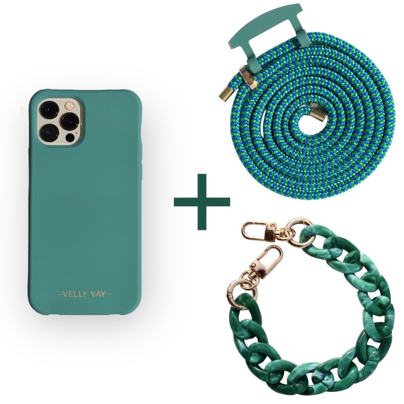 Set Ocean - Bahamasblue & Hawaii Kette