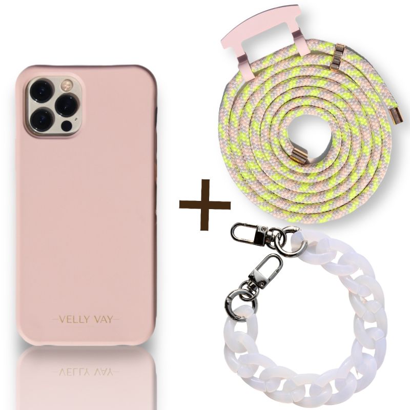 Set Powder Pink - Lollipop & Paris Kette