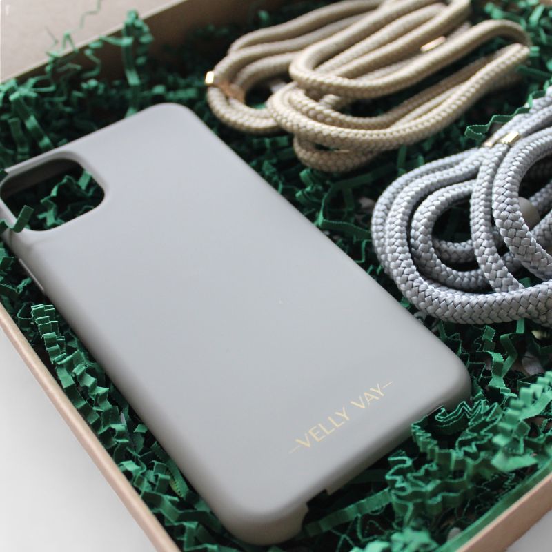 Weihnachtsset Cold Stone - Greygold & Mouse Grey & Dubai-iPhone 16