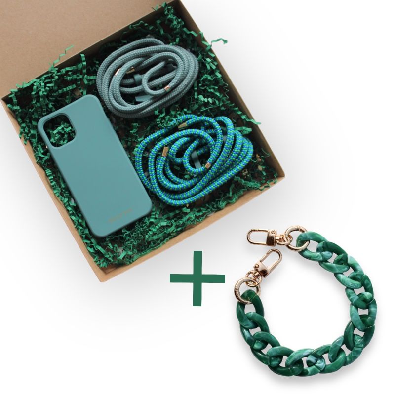 Weihnachtsset Ocean - Beach Petrol & Bahamasblue & Hawaii